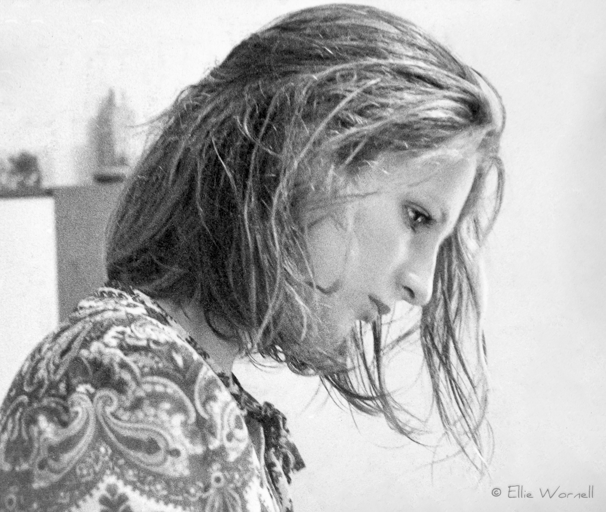Ellie Wornell (Kennard) - 1968. Photo taken by Peter Erskine